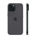 iPhone 15 256GB SS+eSim Black A Grade above 90% Battery Health( Refurbished )
