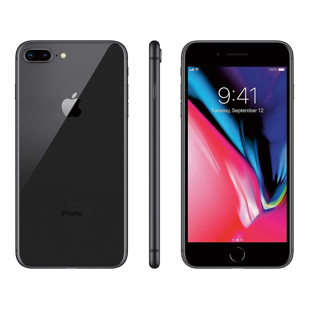 iPhone 8 Plus 128GB Space Gray A Grade 100% Battery Health ( Refurbished )