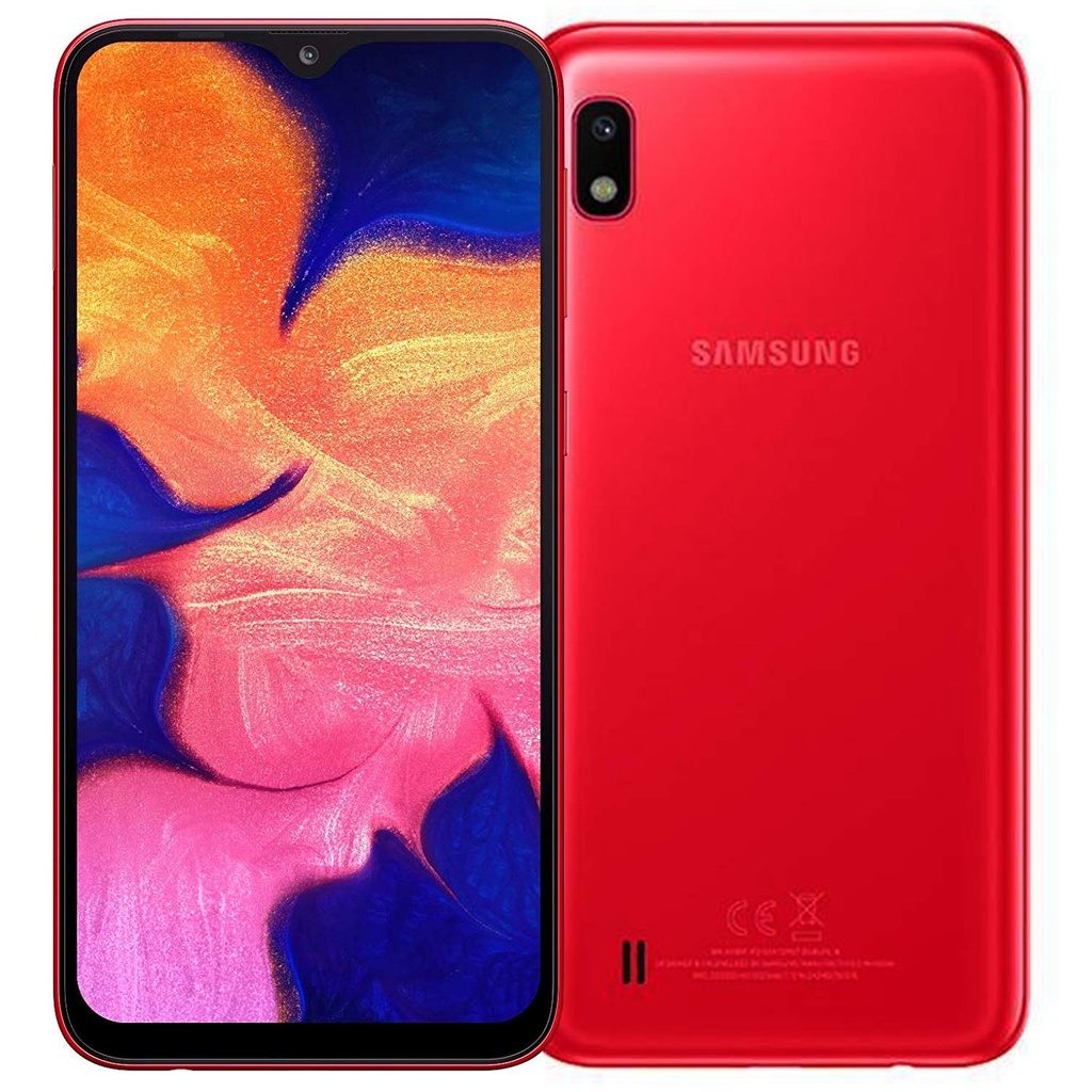 Samsung Galaxy A10 4G SM‑A105G 32GB with 2GB RAM Red A Grade (Refurbished)
