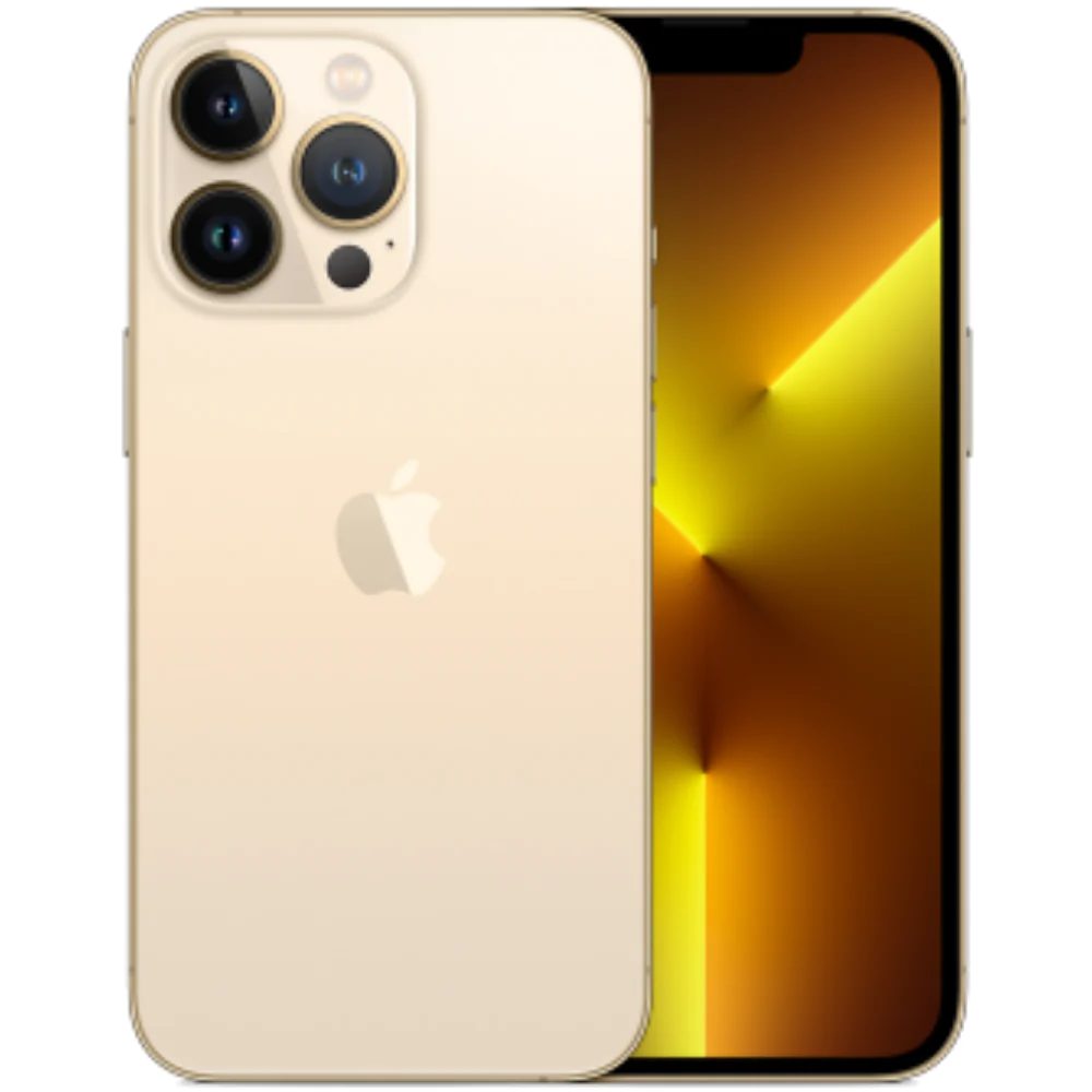 iPhone 13 Pro Max 256GB SS+eSim Gold A Grade 100% Battery Health( Refurbished )