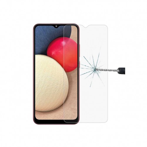 [V01]Samsung A07 Unipha Tempered glass screen protector with high quality black package