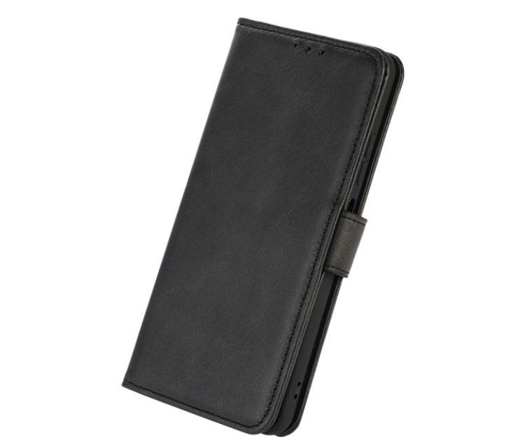 ABEEL iPhone 14 Pro Max wallet phone case PU leather Black
