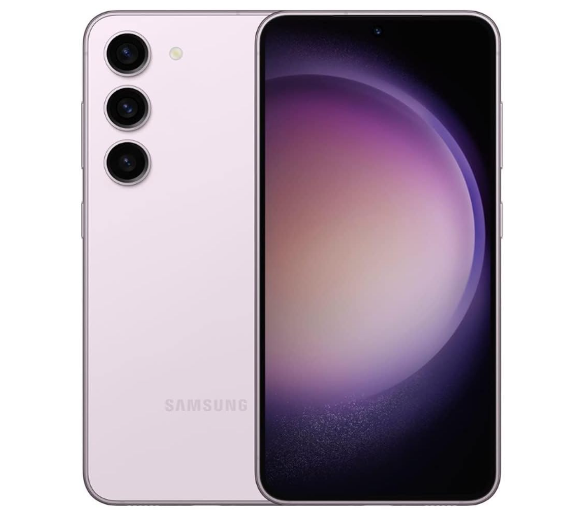 Samsung Galaxy S23 SS+eSim 128GB with 8GB RAM Lavender A Grade ( Refurbished ) - (Minor Screen Burn)