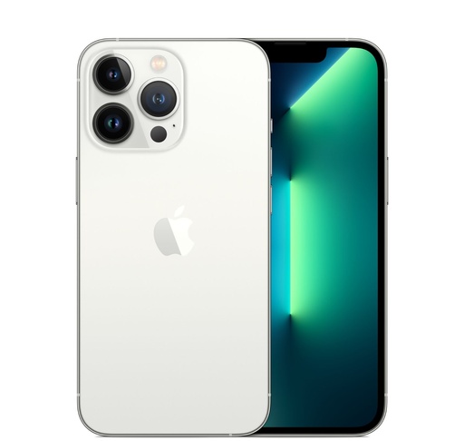 [M0010011007] iPhone 13 Pro 256GB SS+eSim Silver A Grade 100% Battery Health (Refurbished)